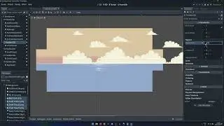 How to create an infinitely scrolling background in Godot