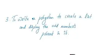LIST PROGRAM 3#ODD NUMBERS #program to create a list and display the even numbers present in it.