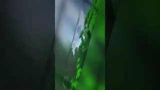 Красивый полет в Minecraft 