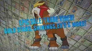 EPIC Pokemon Sale/Trade Video! | (Gold Stars, 1st Editions, Shinings, EX's, and MORE!) | Day 35!