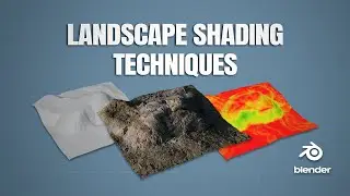 Realistic Terrain In Blender | Landscape Shading Techniques (Blender 4.0)