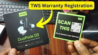 How To Register warranty for TWS || MIVI TWS Warranty Registration Process