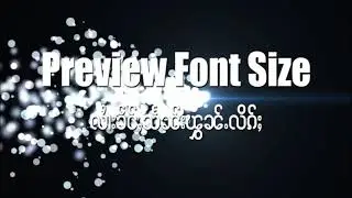 Preview Font Size in Photoshop