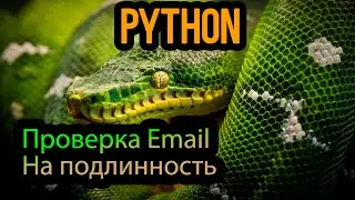 Проверка Email на подлинность | Python