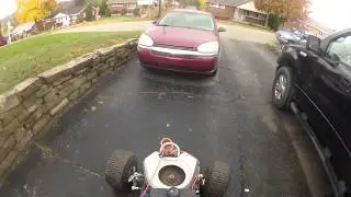 Craftsman Racing Mower (First Test drive)