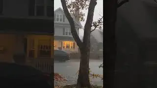 Brutal downpour in Northern California #shorts