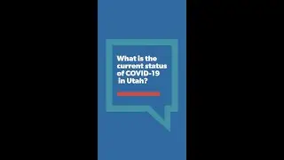 The Status of COVID-19 in Utah - Dr. Webb