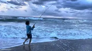 Surf fishing ￼