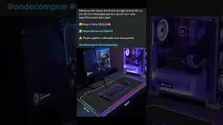🇧🇷Mouse Pad Gamer Iluminado led Rgb Grande 80 cm por 30 com Mousepad gamer Led.