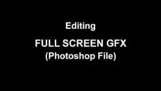 MEDIA PRODUCTION BASICS - Video Editing Titles and Graphics: FULL SCREEN GRAPHICS