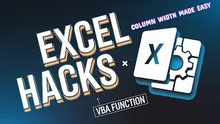 SIMPLE VBA FUNCTION FOR COLUMN WIDTH IN EXCEL!