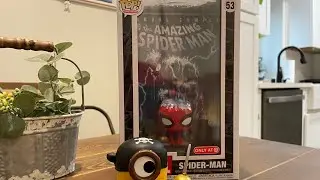Opening a Amazing Spiderman Comic Book Covers Funko Pop #53