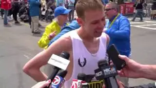 2017 Boston Marathon Post-Race Interview with Galen Rupp
