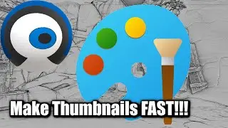 How to make Thumbnails in minutes using Paint | Free Thumbnail making software