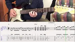 John Mayer - No Such Thing  GUITAR COVER + PLAY ALONG TAB + SCORE