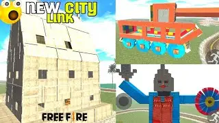 Clock Tower + Army Tank + Ravan In Indian Bike Driving 3D 💥|| City Link