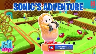 Win Sonics Adventure Without Actually Winning - Fall Guys Challenge