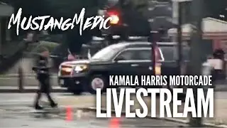 Possible Kamala Harris motorcade