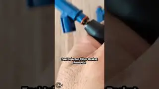 Fuel Injector Filter Basket Removal #shorts #cartips #cardiy #carhacks #carpms #cartools #automotive