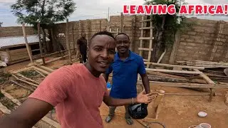 EMOTIONAL GOODBYE TO MY BROTHER @nyangwe_ke AS HE LEAVES AFRICA!! || UPDATE OF OUR HOME