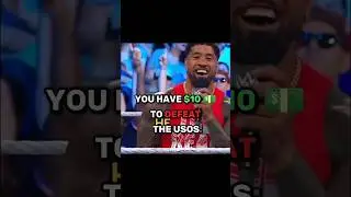 You Have $10 💵 To Defeat The Usos #shorts #wwe
