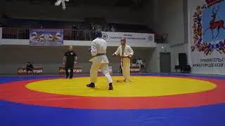 Сергей Разин VS Ибрам Халирбагинов / рукопашный бой