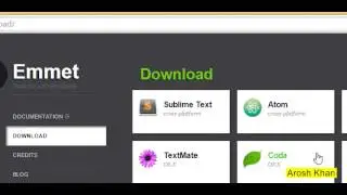 5   How to download Emmet from official site