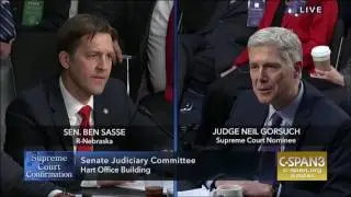 Ben Sasse: Round 1 Questions in Gorsuch Hearing