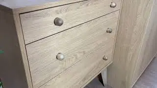 Комод с 3-мя ящиками Лагом Wood