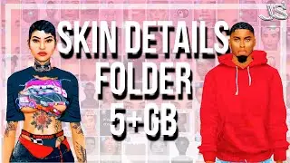 💛 CC FOLDER #3 || SKIN DETAILS FOLDER || 5.80+ GB