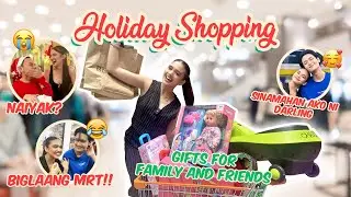HOLIDAY SHOPPING!! 😍 *Nag commute* | Criza Taa ❤️