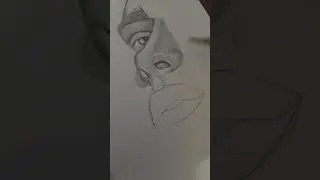 Karakalem Portre🤍 #instagram #shortvideo #drawing #reels #love #video #viral #youtube #youtubeshorts