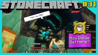 Flying Zombie Piglin | HOW did we get here? Part 2🧠 | Warden Kills | Stonecraft SMP Minecraft 1.19.2