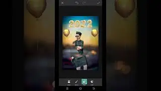 Photoshop photo editing New year 2022 photo editing 