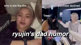 Ryujin making dad jokes for 3 minutes