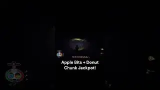 Apple Bit + Donut Chunk Jackpot #shorts #grounded
