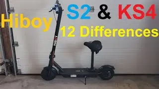 12 differences of Hiboy KS4 & S2 Pro Electric Scooters