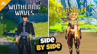 Genshin Impact vs Wuwa (Side by Side)