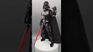 Darth Vader - instructions available on Rebrickable.com! #lego #starwars #darthvader #legostarwars