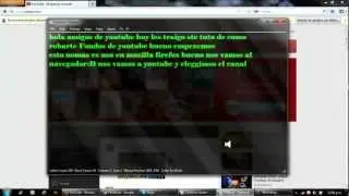 Como robar fondos de youtube