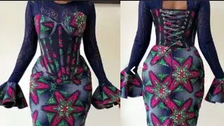 HOW TO DRAFT AND SEW AN INBUILT CORSET WITH MODESTY PANEL || HOW TO SEW CORSET WITH YOKE #corset