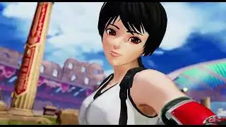 KOFXV Yuri Tifa mod vs King Party wear kof ryona