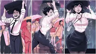 Soaked Through: From Suits to Stilettos | TG TF Comic Dub 213