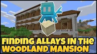 Where To Find ALLAYS In The WOODLAND MANSION In MINECRAFT