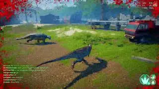 The Isle. Заглянули в порт на церках,а нашли мини стадо  tapkin-games.ru