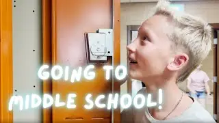 He's going to middle school! | Meet the Millers Vlog