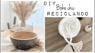 RECICLANDO 2 BOWLS DE MADERA DIY DE DECORACIÓN