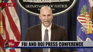 CRACKDOWN: FBI and DOJ URGENT Press Conference