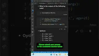 Python Quiz #41: function Quiz for Beginners | def Quiz |  Python MCQs | Python For Beginners