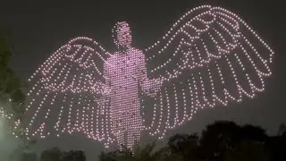Pohela Boishakh Laser Spectacular! Demo at National Parliament | Bengali New Year | Dhaka